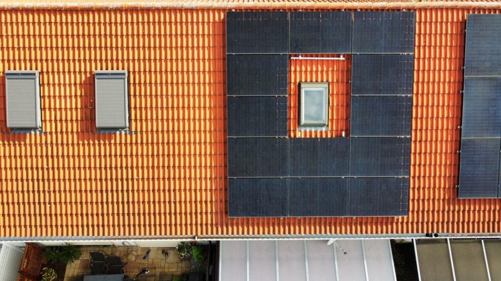 PV-Anlage aus Leipzig auf dem Dach