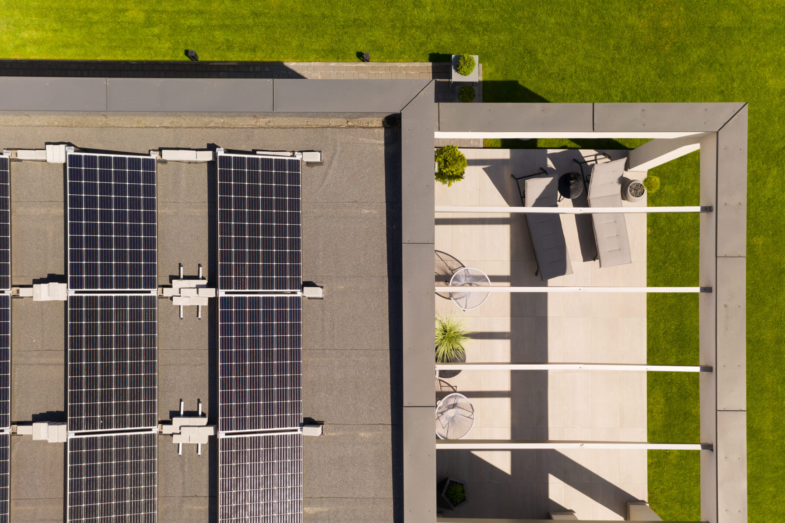 Moderne PV-Anlage Leipzig