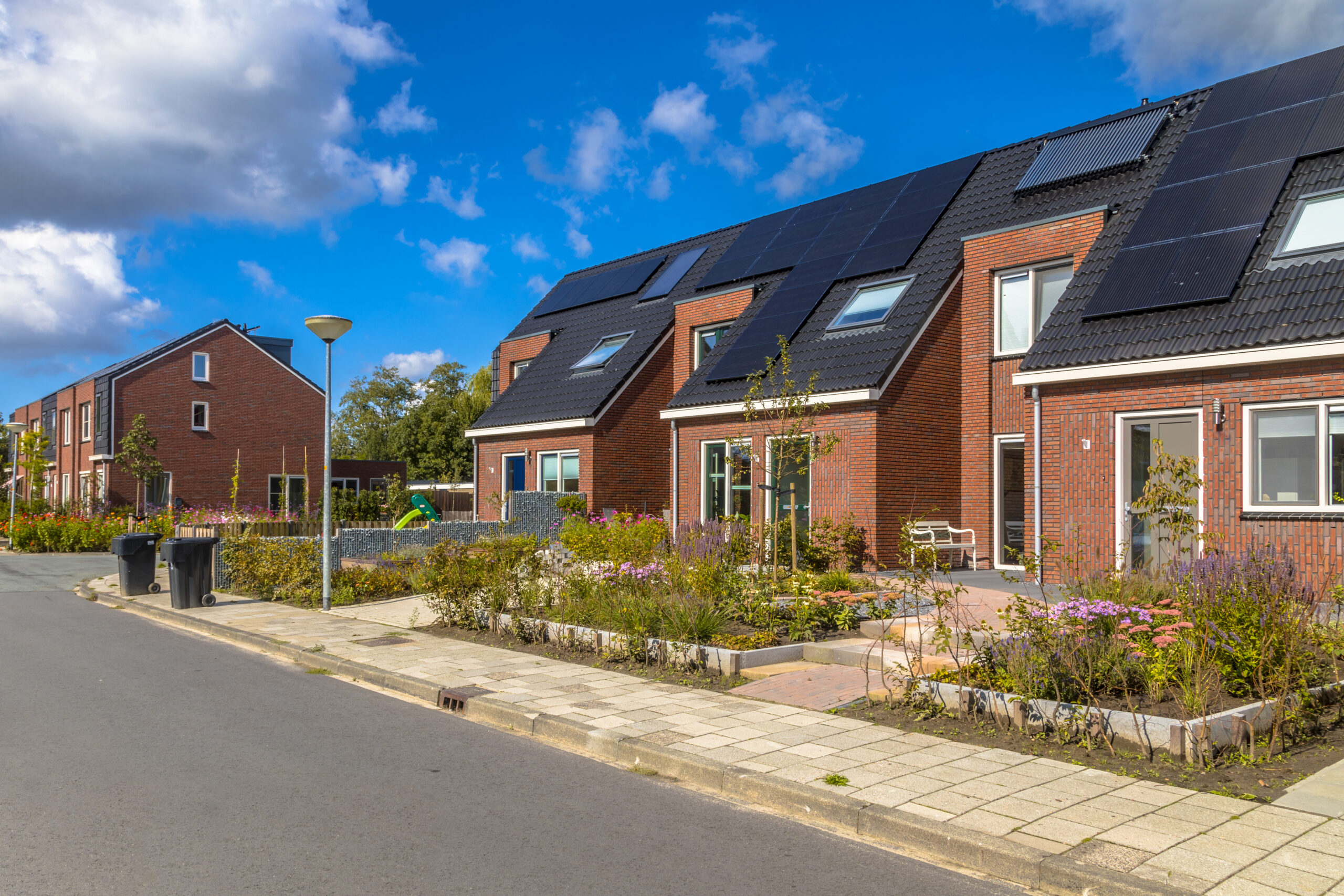 Reihenhaus Photovoltaik in Leipzig