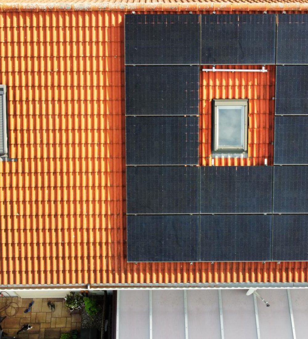 PV-Anlage aus Leipzig auf dem Dach