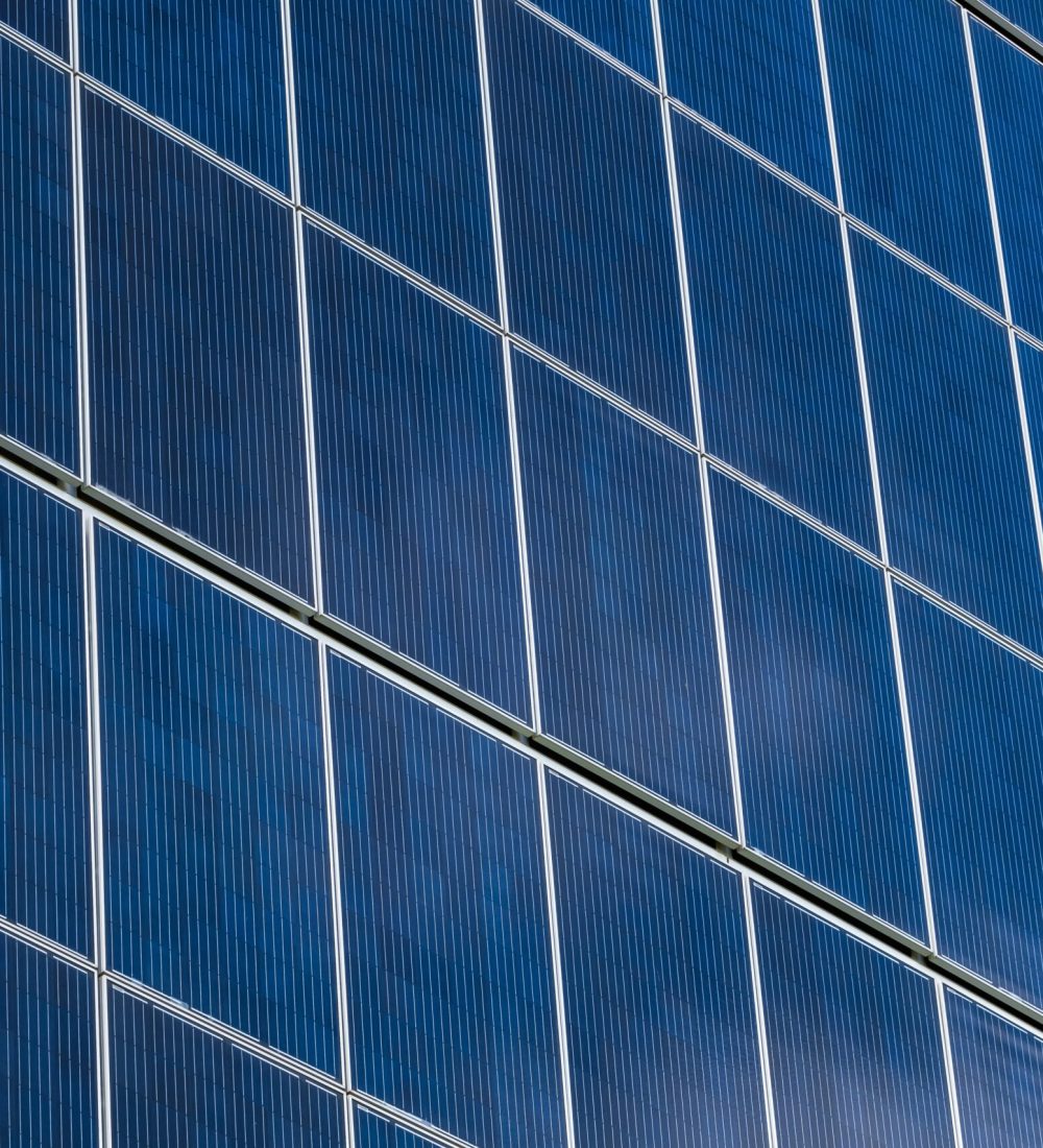 PV-Fassade in Leipzig